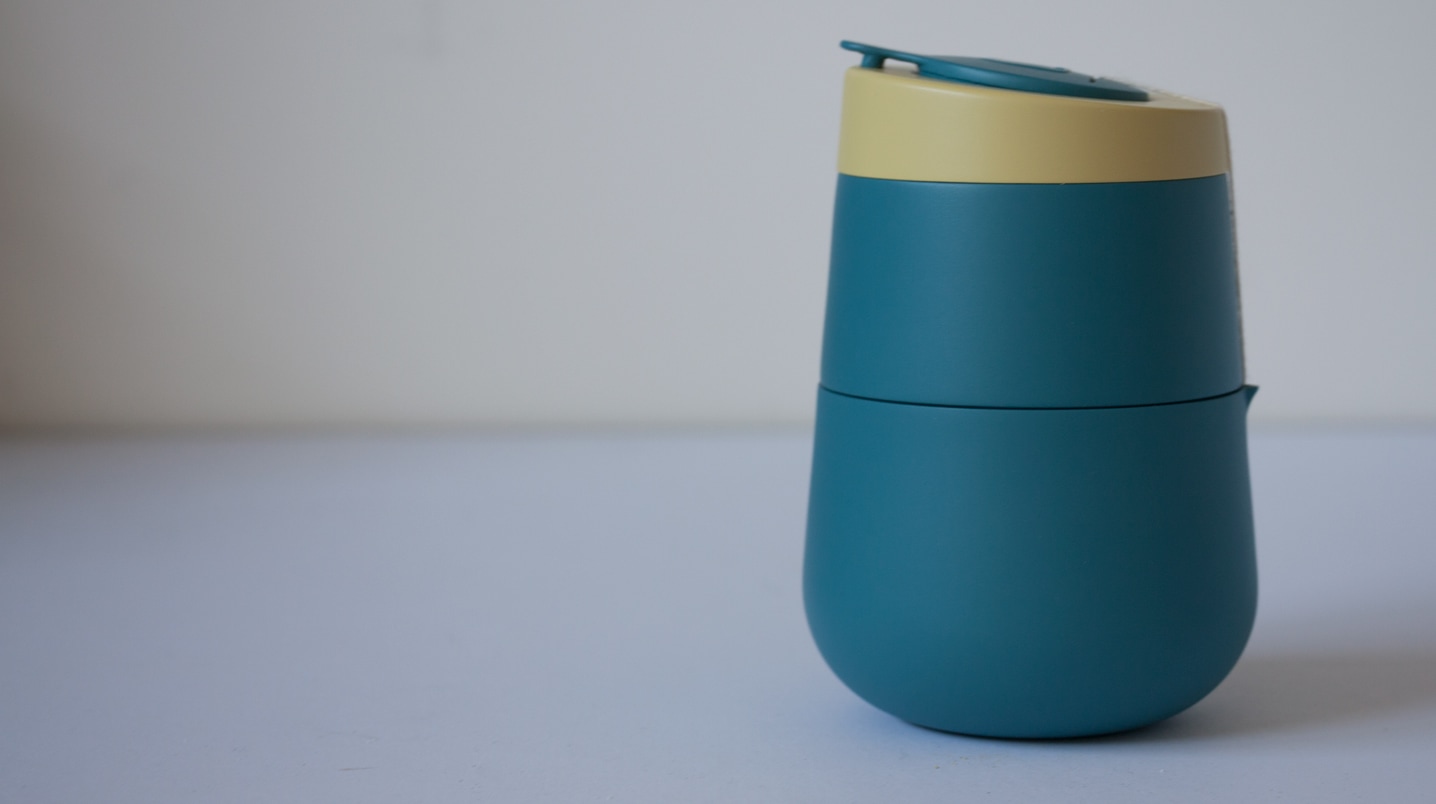 Mobilitea reusable tea cup side profile