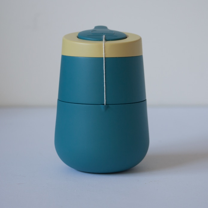 Mobilitea reusable tea cup back profile